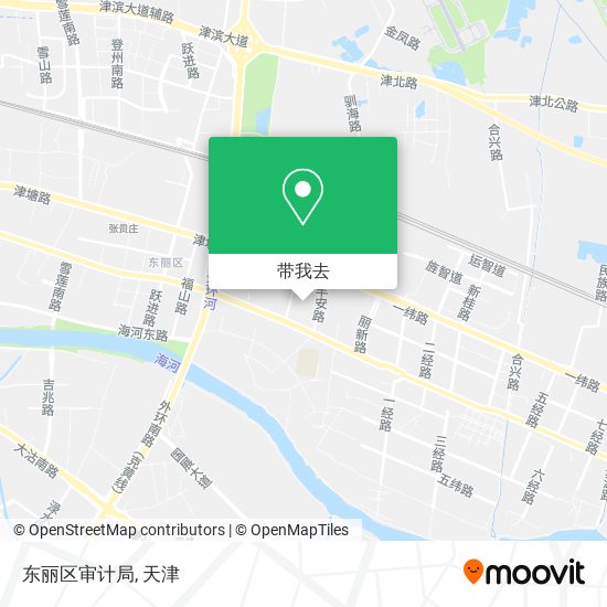 东丽区审计局地图