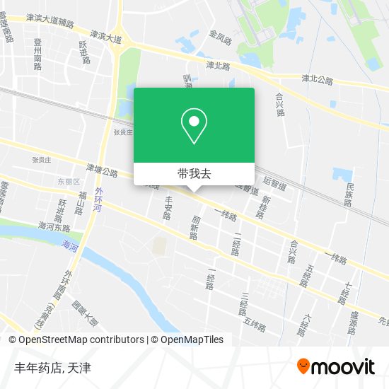 丰年药店地图