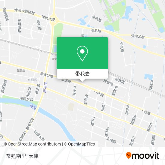 常熟南里地图