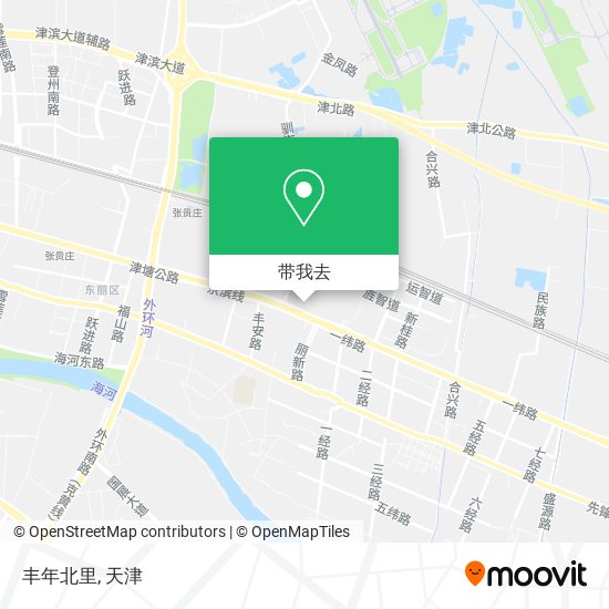 丰年北里地图