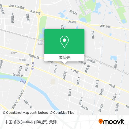 中国邮政(丰年村邮电所)地图