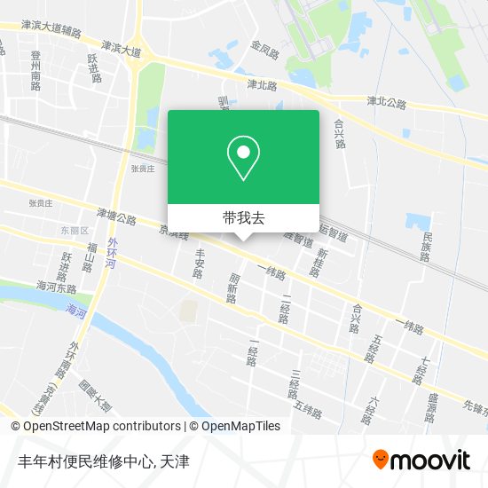 丰年村便民维修中心地图