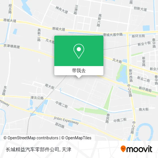 长城精益汽车零部件公司地图