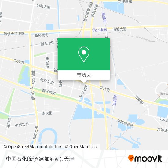中国石化(新兴路加油站)地图