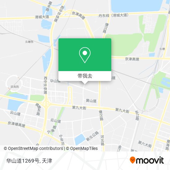 华山道1269号地图