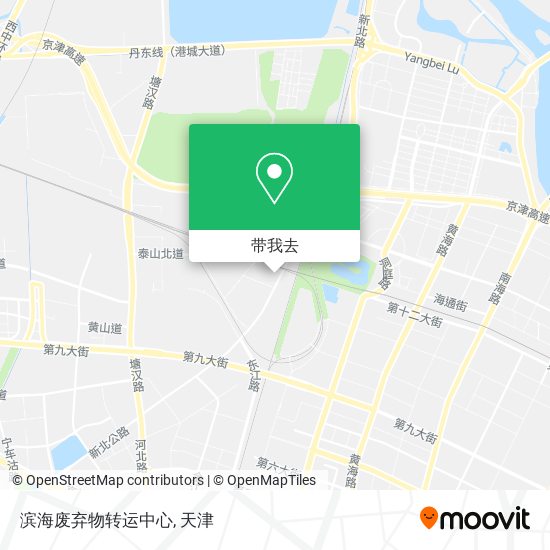 滨海废弃物转运中心地图