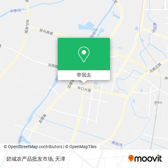 碧城农产品批发市场地图