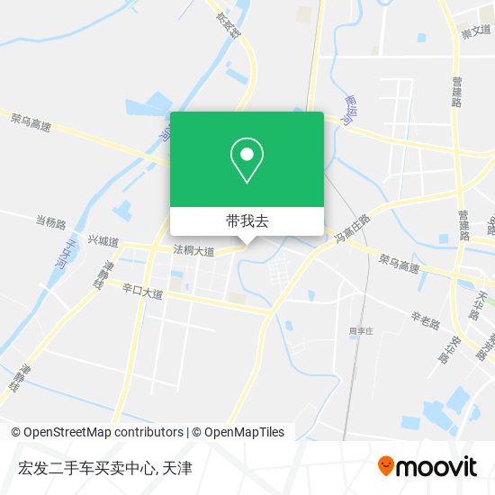 宏发二手车买卖中心地图