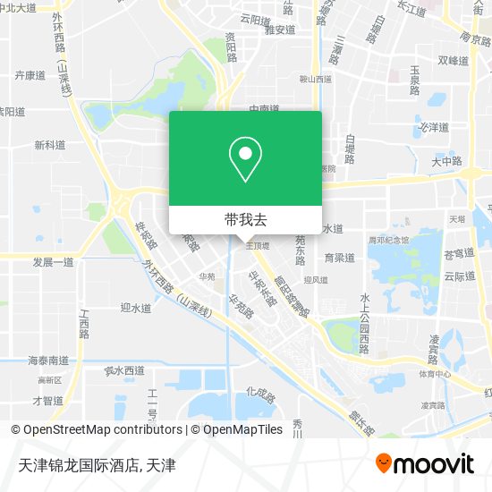天津锦龙国际酒店地图