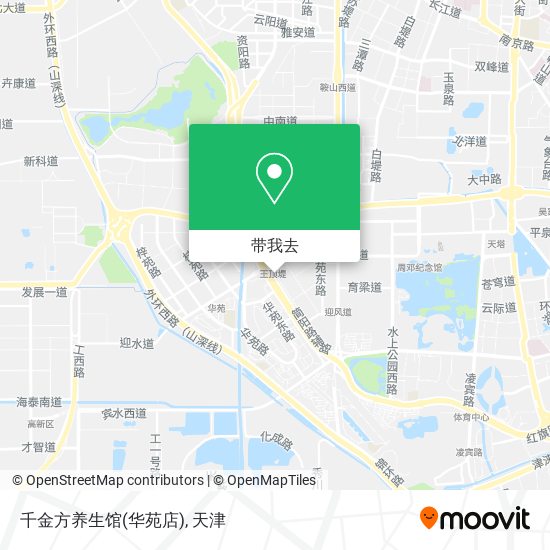 千金方养生馆(华苑店)地图