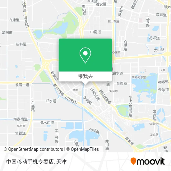 中国移动手机专卖店地图