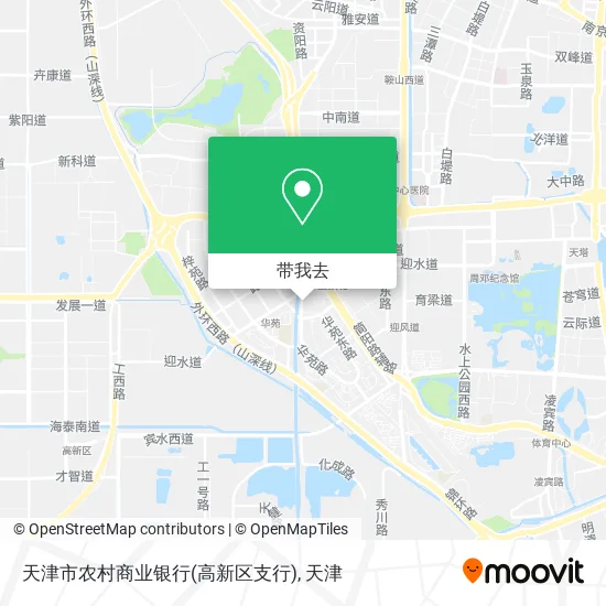 天津市农村商业银行(高新区支行)地图