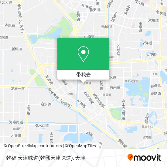 乾福·天津味道(乾熙天津味道)地图