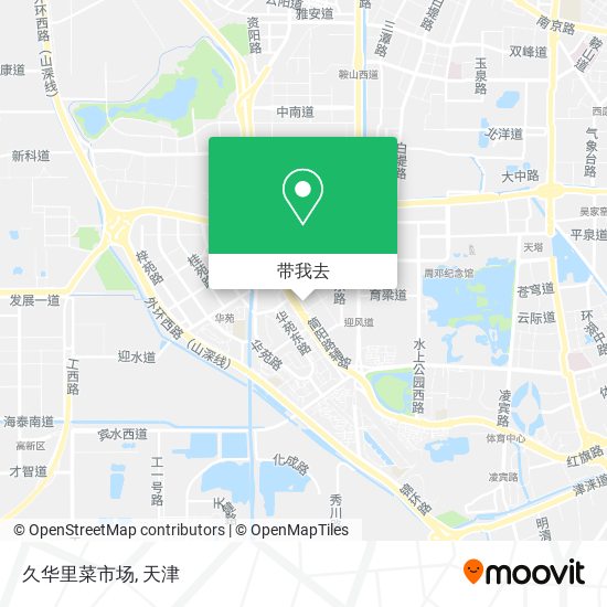 久华里菜市场地图