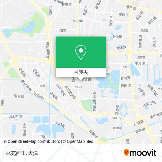 林苑西里地图
