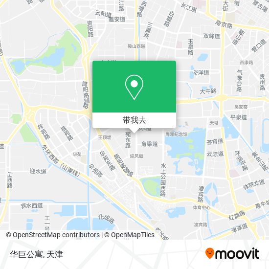 华巨公寓地图