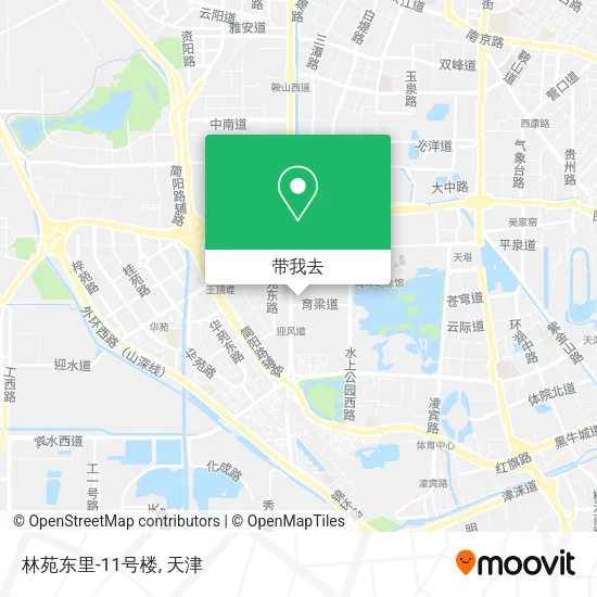 林苑东里-11号楼地图