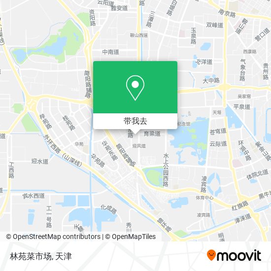 林苑菜市场地图