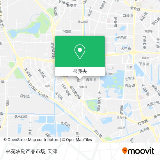 林苑农副产品市场地图