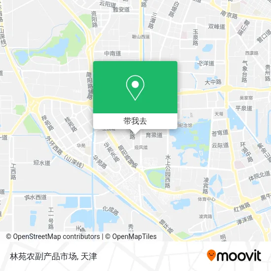 林苑农副产品市场地图