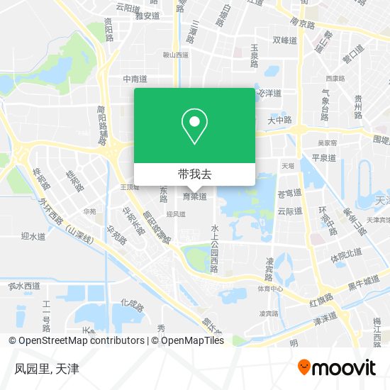 凤园里地图