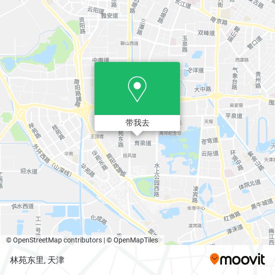 林苑东里地图