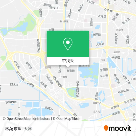 林苑东里地图