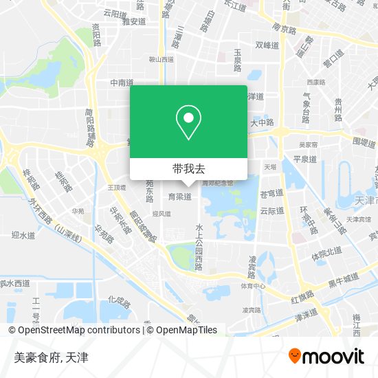 美豪食府地图