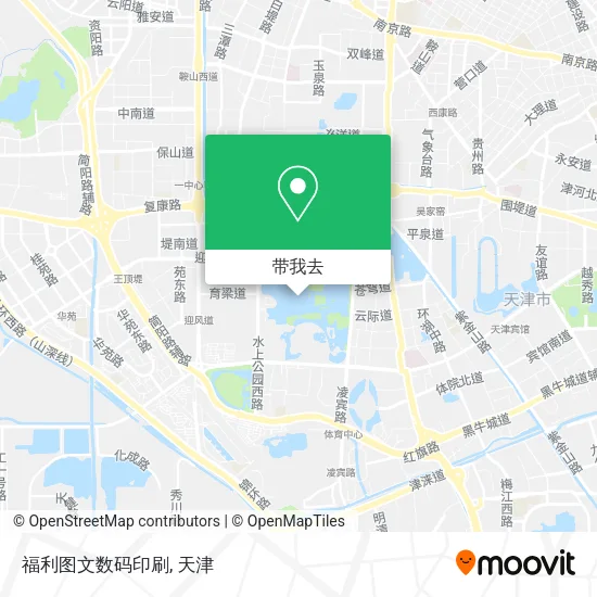 福利图文数码印刷地图