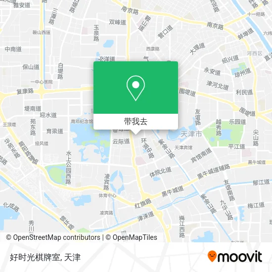 好时光棋牌室地图