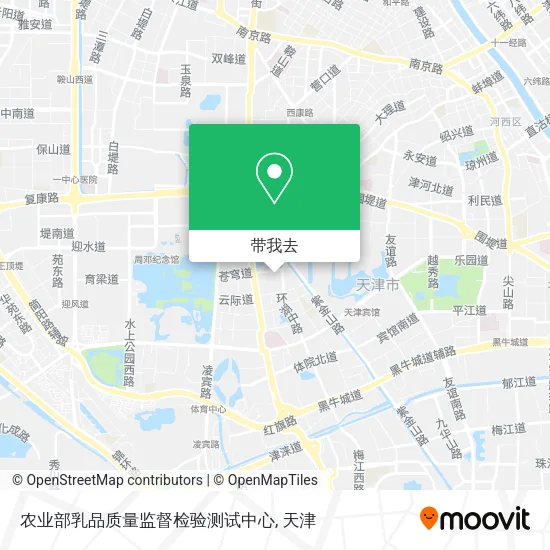 农业部乳品质量监督检验测试中心地图