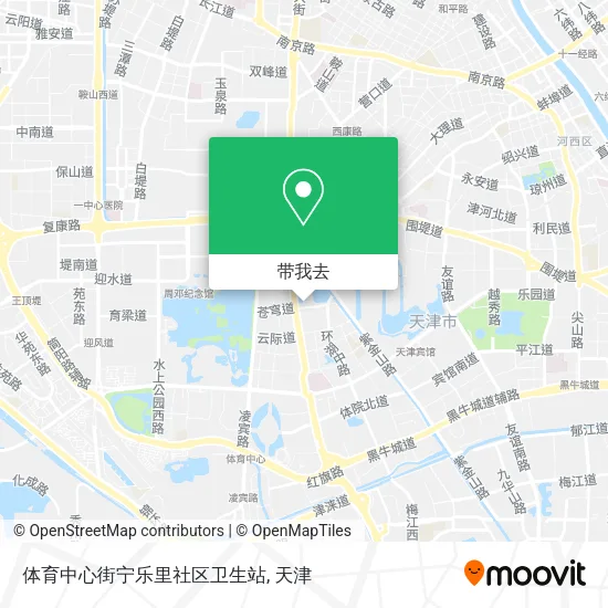 体育中心街宁乐里社区卫生站地图