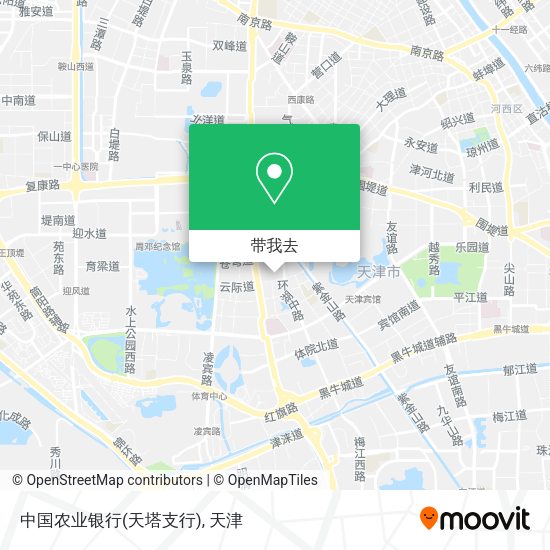 中国农业银行(天塔支行)地图