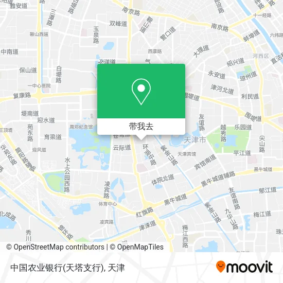 中国农业银行(天塔支行)地图