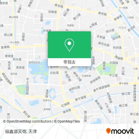 福鑫源宾馆地图