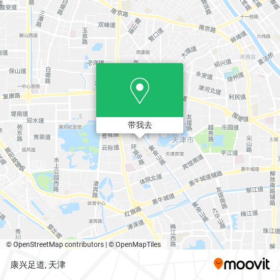 康兴足道地图