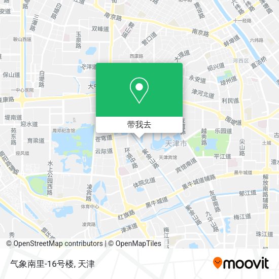 气象南里-16号楼地图