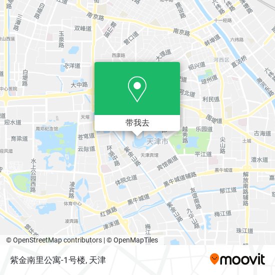 紫金南里公寓-1号楼地图