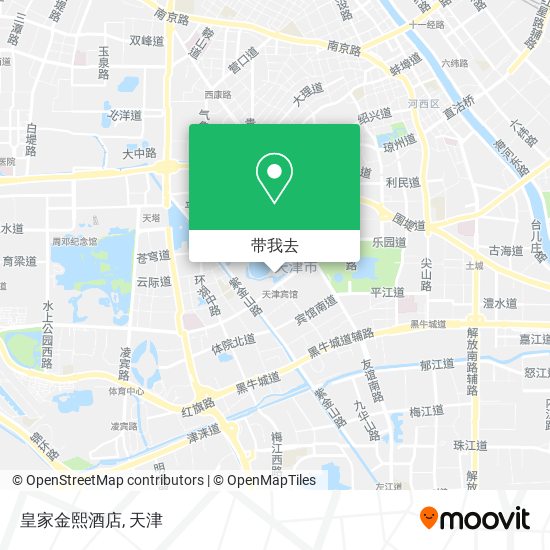 皇家金熙酒店地图