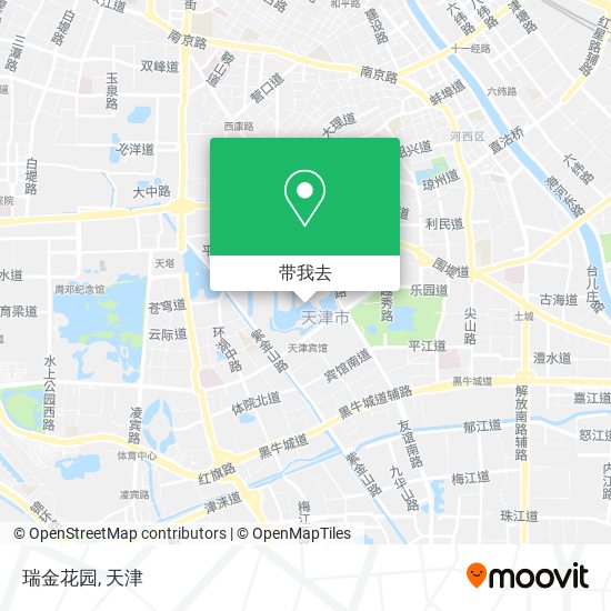 瑞金花园地图