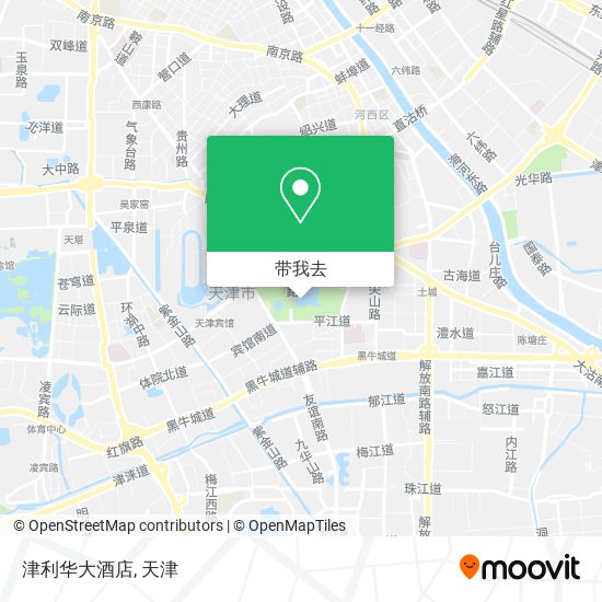 津利华大酒店地图
