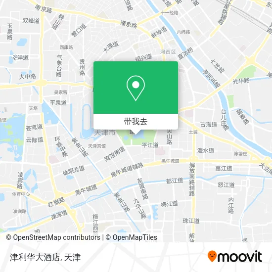津利华大酒店地图