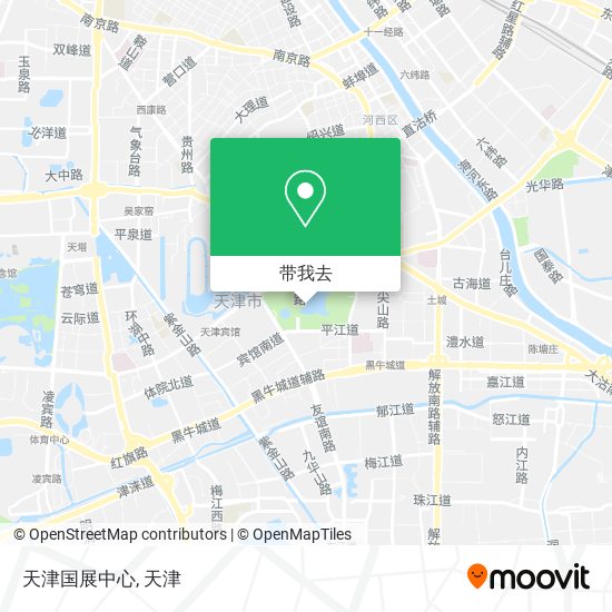 天津国展中心地图
