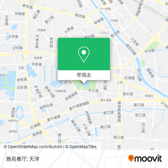 雅苑餐厅地图