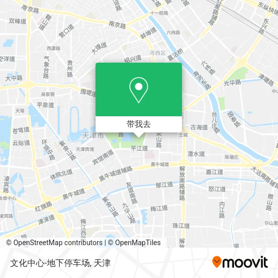 文化中心-地下停车场地图