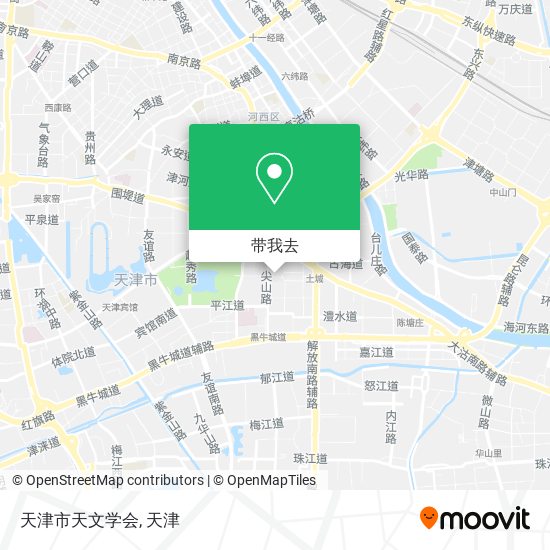 天津市天文学会地图