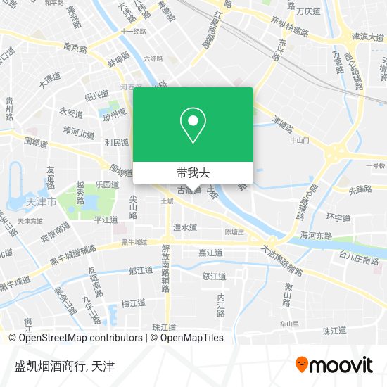 盛凯烟酒商行地图