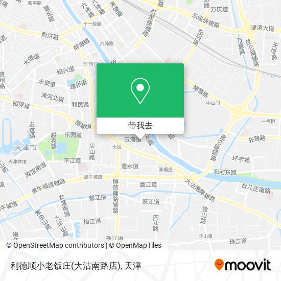 利德顺小老饭庄(大沽南路店)地图