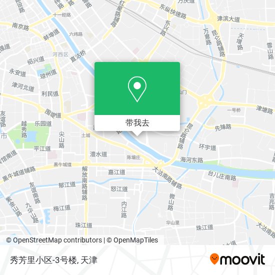 秀芳里小区-3号楼地图