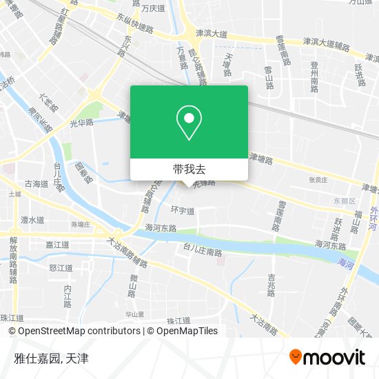 雅仕嘉园地图